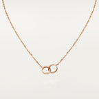 Pendentif LOVE, semi-pavé