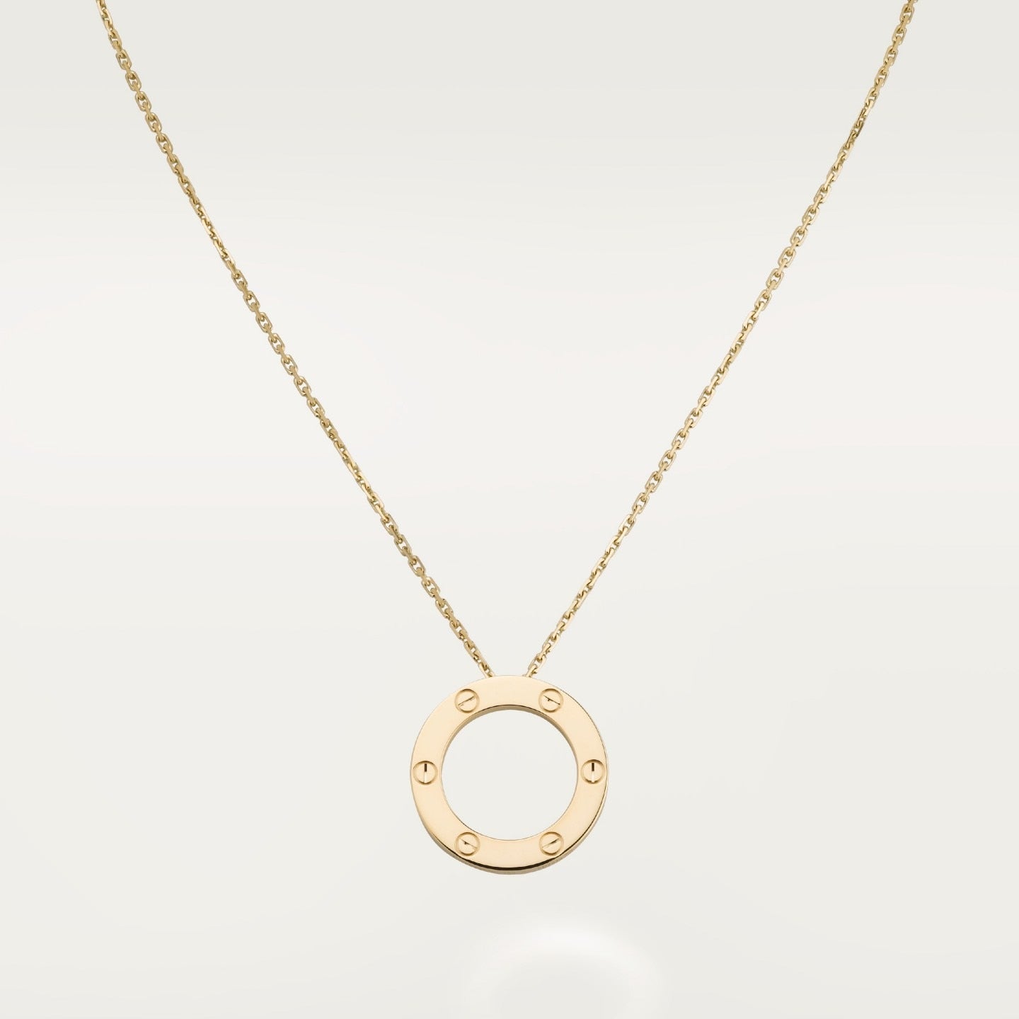 Pendentif LOVE rond