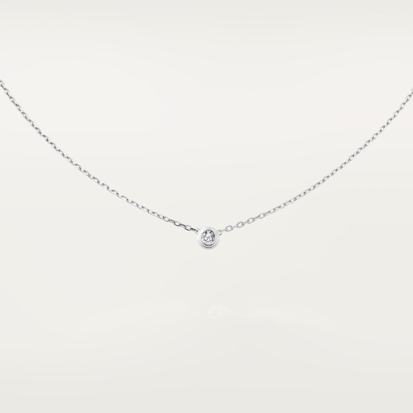 Pendentif Cartier d'Amour, diamant taille brillant, grand modèle
