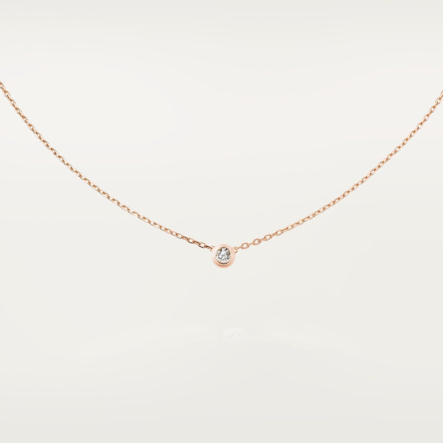 Pendentif Cartier d'Amour, diamant taille brillant, grand modèle