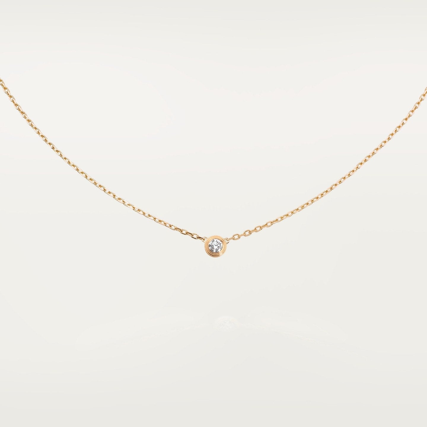 Pendentif Cartier d'Amour, diamant taille brillant, petit modèle