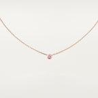 Pendentif Cartier d'Amour, saphir rose