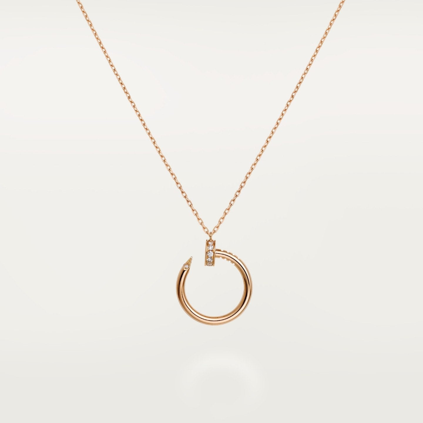 Pendentif Juste un Clou, diamants