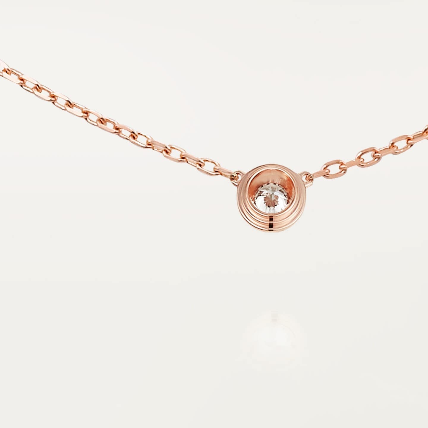 Pendentif Cartier d'Amour, diamant taille brillant, petit modèle