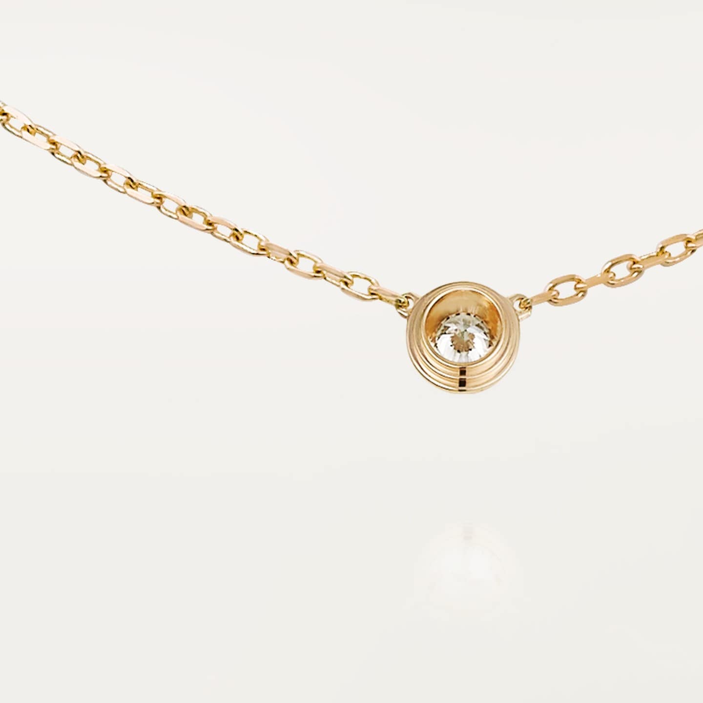 Pendentif Cartier d'Amour, diamant taille brillant, petit modèle