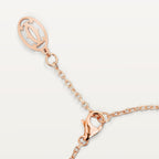 Bracelet Cartier d'Amour, saphir rose