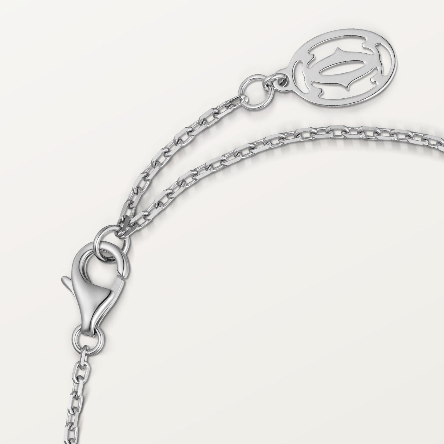 Bracelet Cartier d'Amour, diamant taille brillant, mini modèle