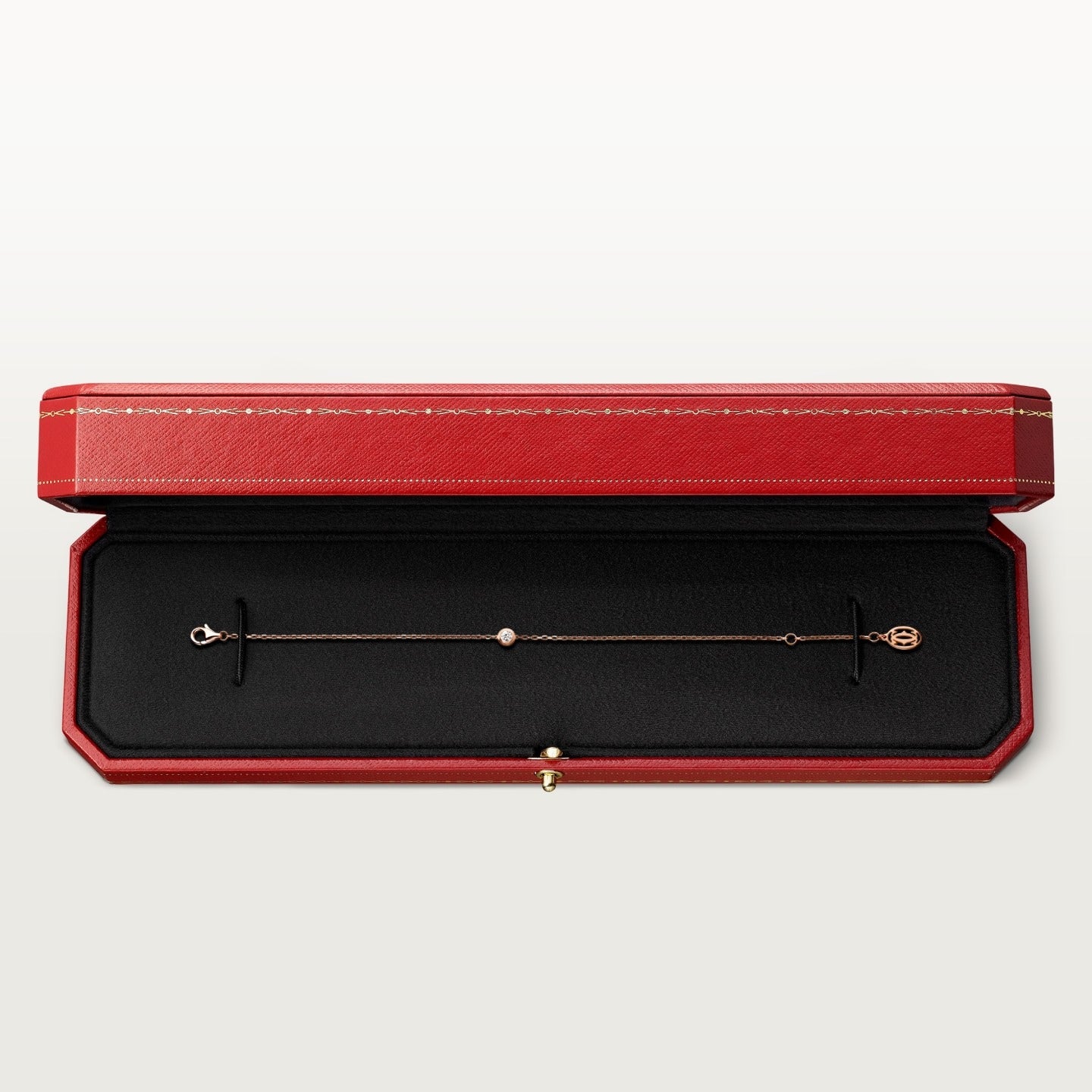 Bracelet Cartier d'Amour, diamant taille brillant, mini modèle