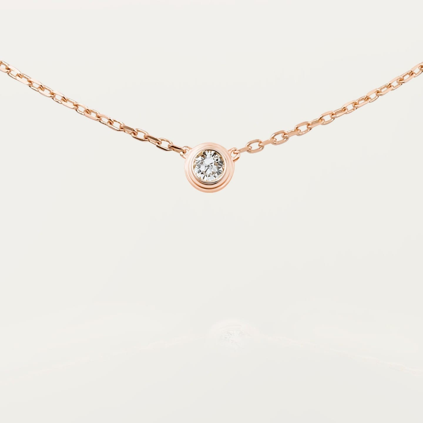 Pendentif Cartier d'Amour, diamant taille brillant, grand modèle