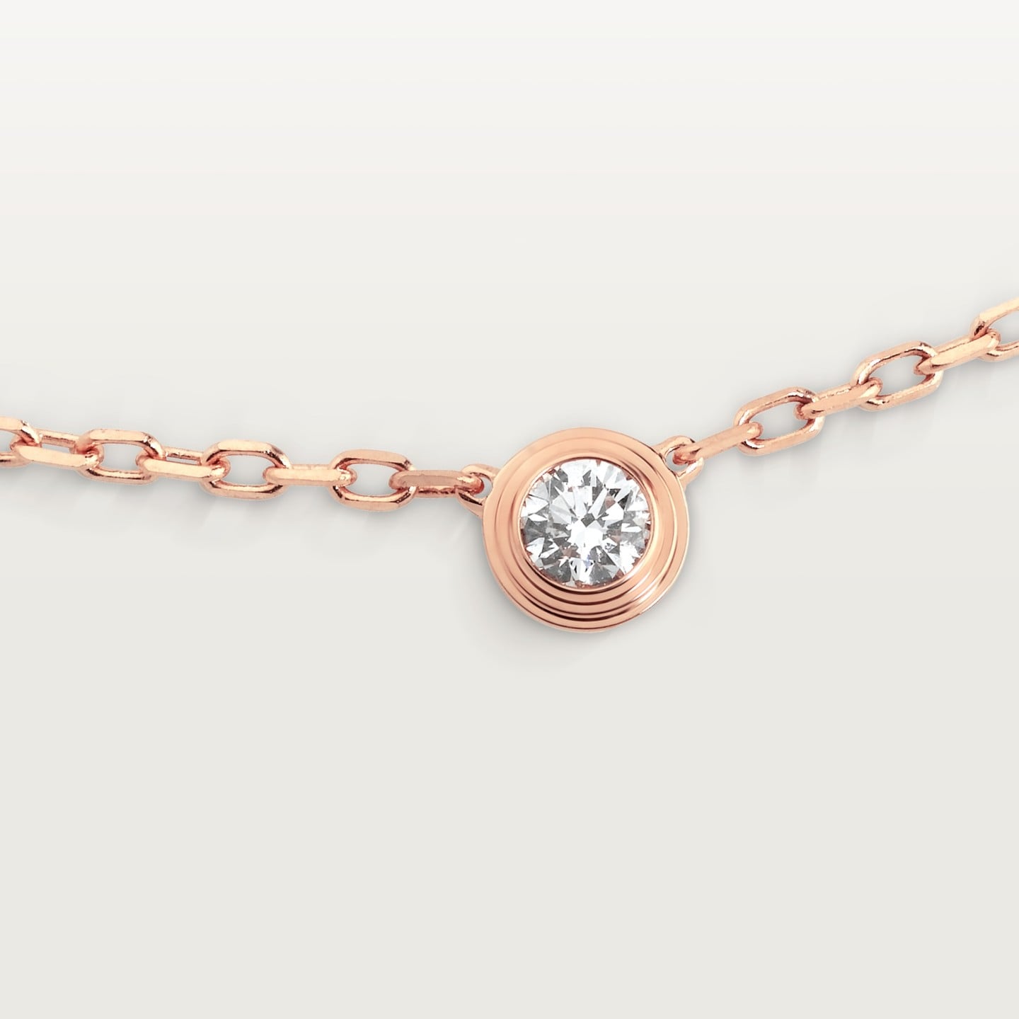 Pendentif Cartier d'Amour, diamant taille brillant, petit modèle