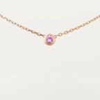 Pendentif Cartier d'Amour, saphir rose