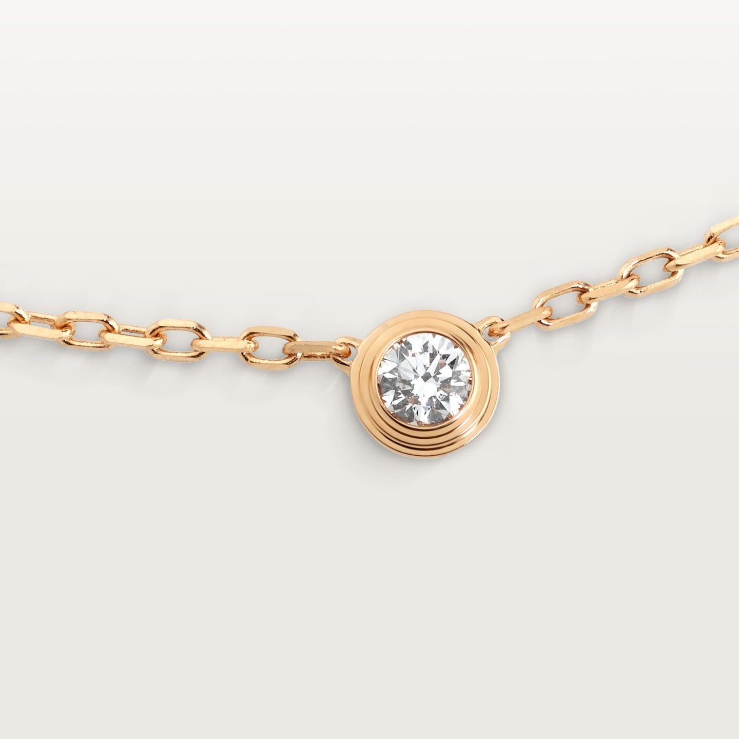 Pendentif Cartier d'Amour, diamant taille brillant, petit modèle