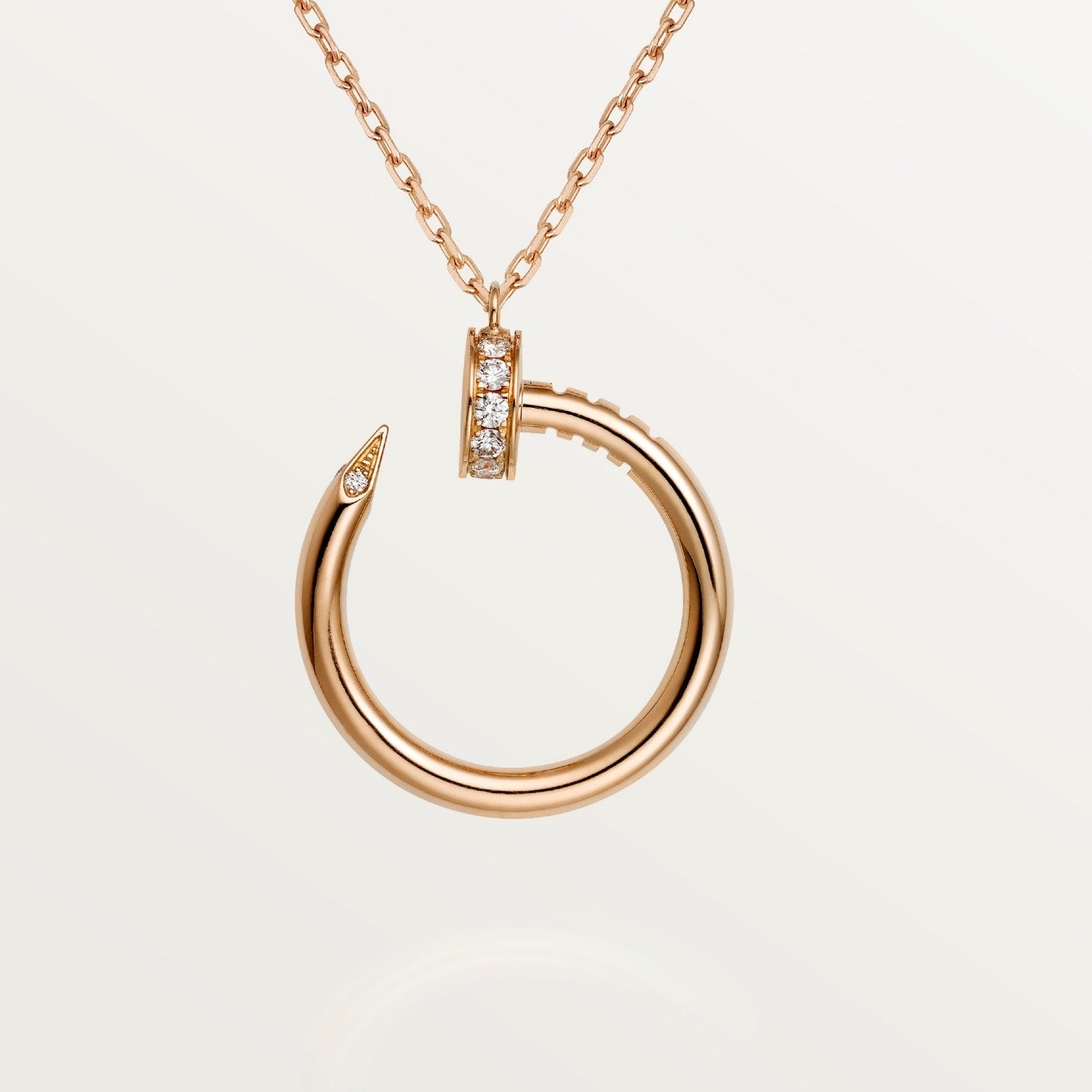 Pendentif Juste un Clou, diamants