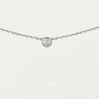 Pendentif Cartier d'Amour, diamant taille brillant, mini modèle