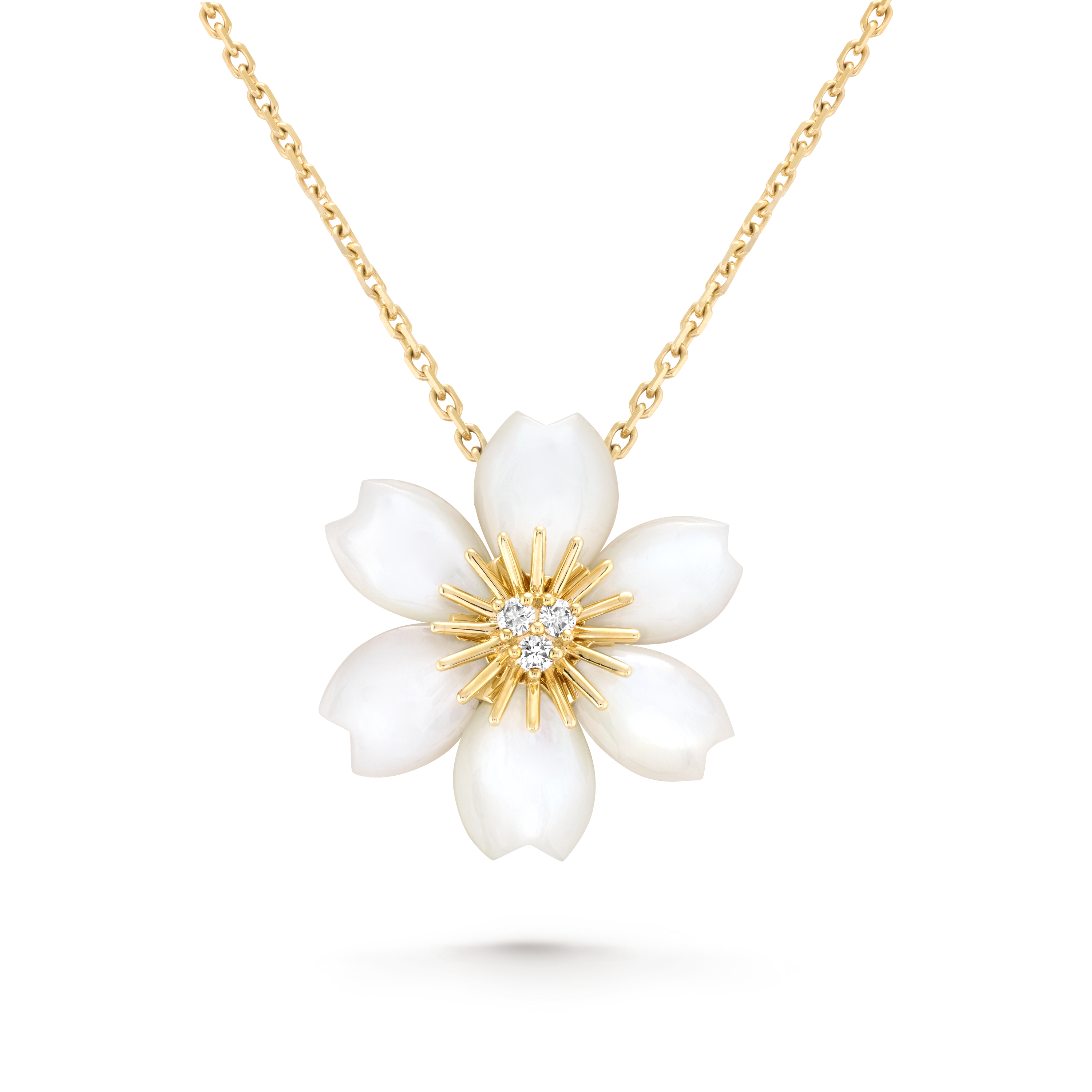Pendentif Rose de Noël, mini modèle