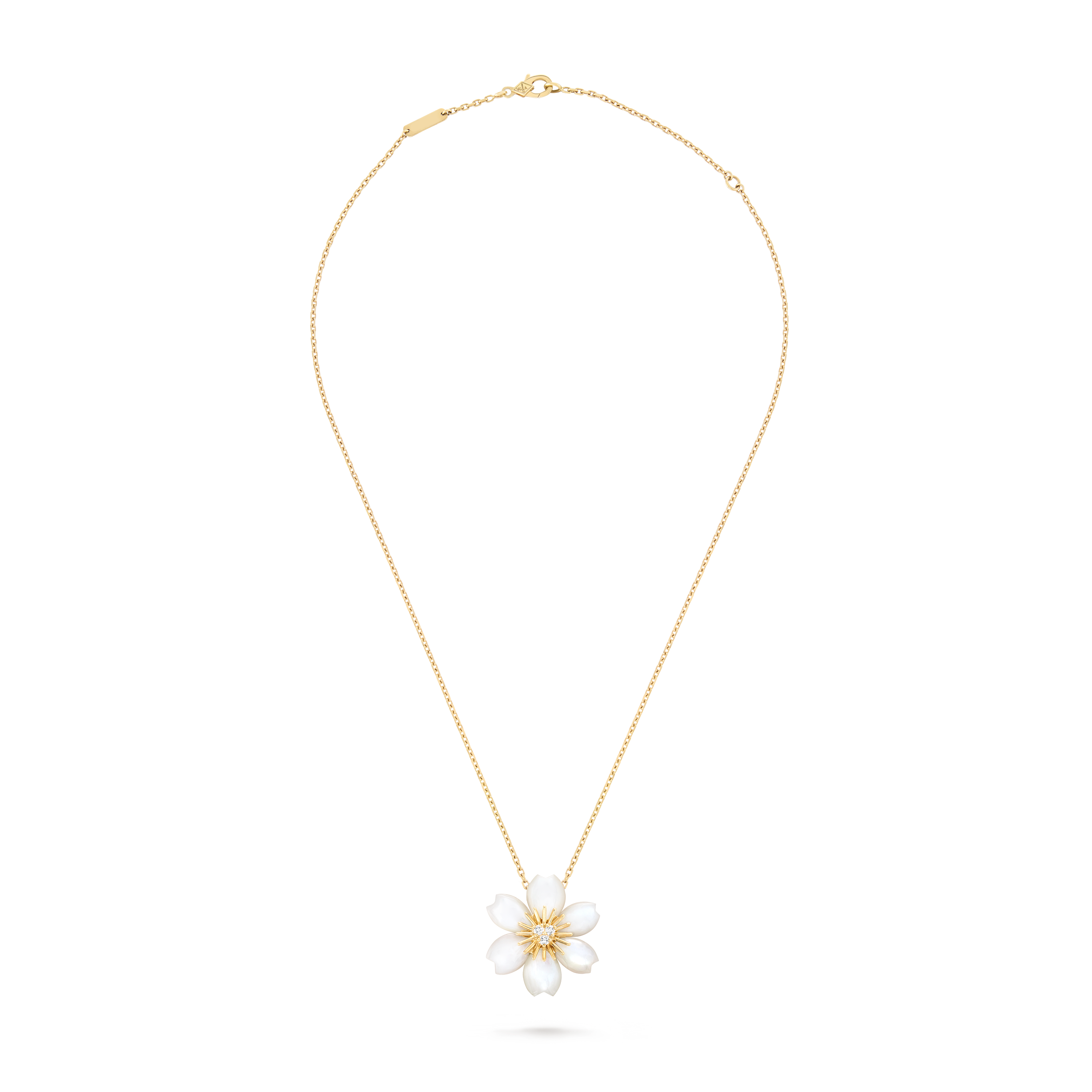 Pendentif Rose de Noël, mini modèle