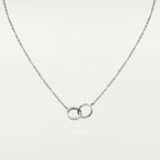 Pendentif LOVE, semi-pavé