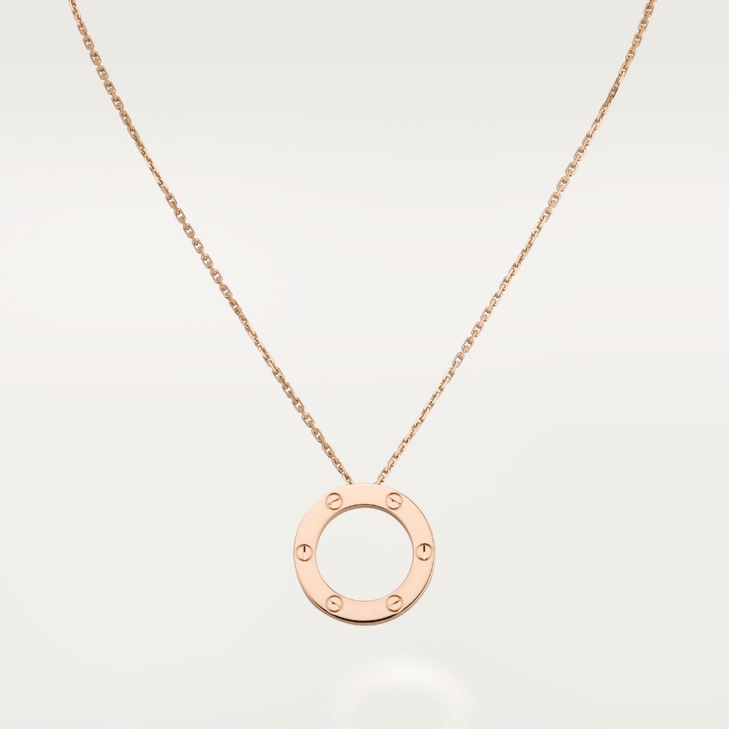 Pendentif LOVE rond