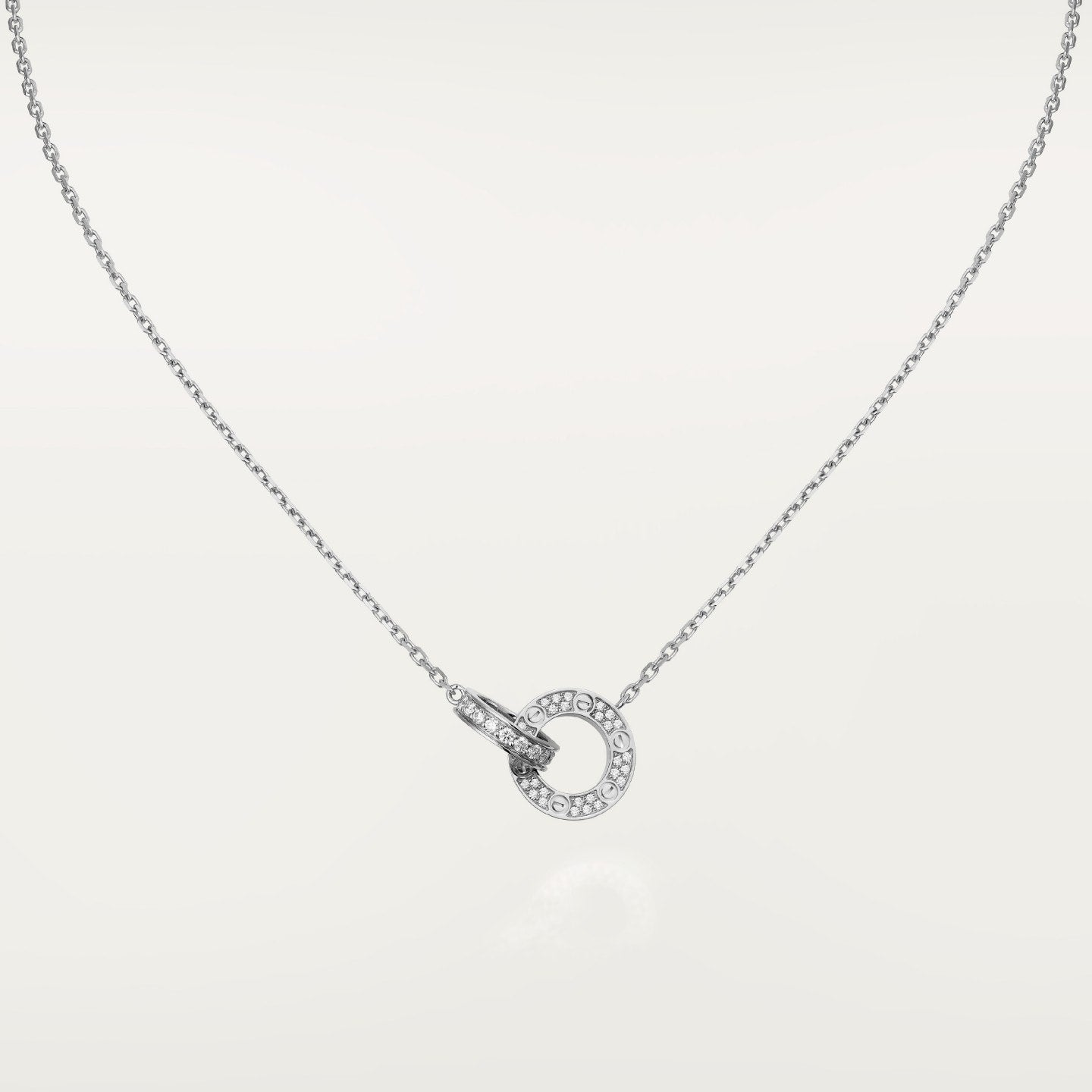 Pendentif LOVE, pavé