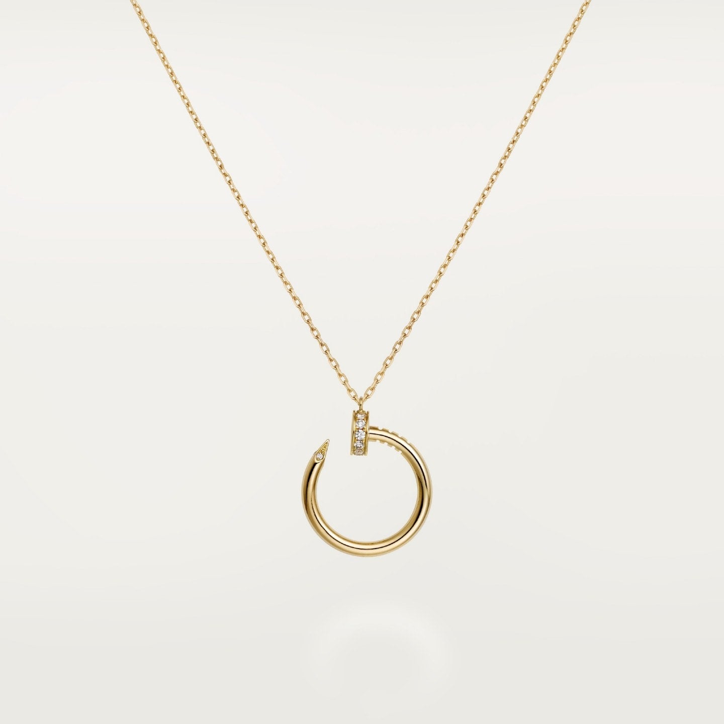 Pendentif Juste un Clou, diamants