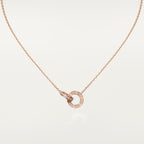 Pendentif LOVE, pavé