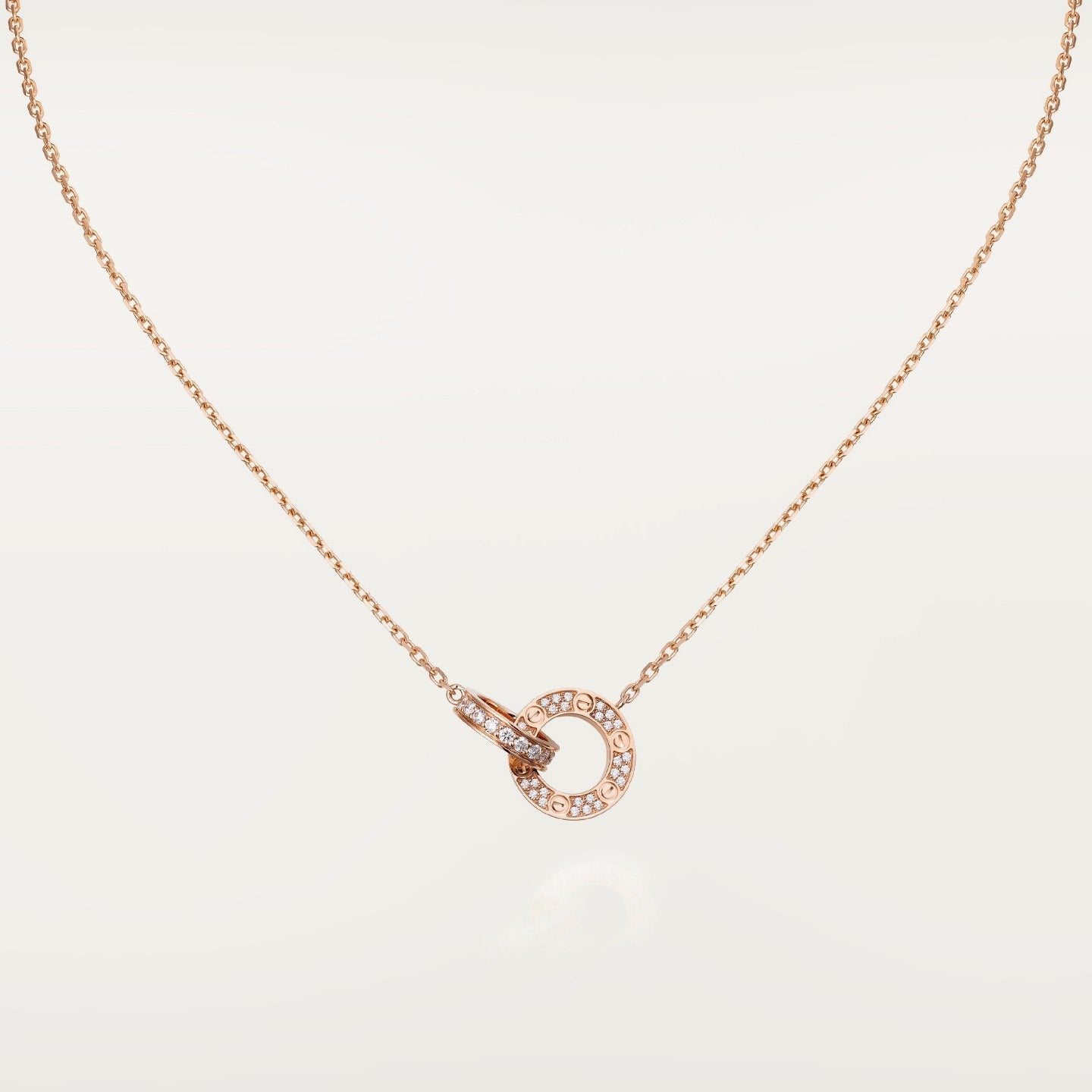Pendentif LOVE, pavé