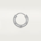 Mono boucle d'oreille LOVE, pavé