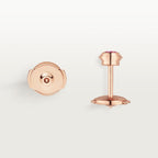 Puces d'oreilles Cartier d'Amour, 2 saphirs rose