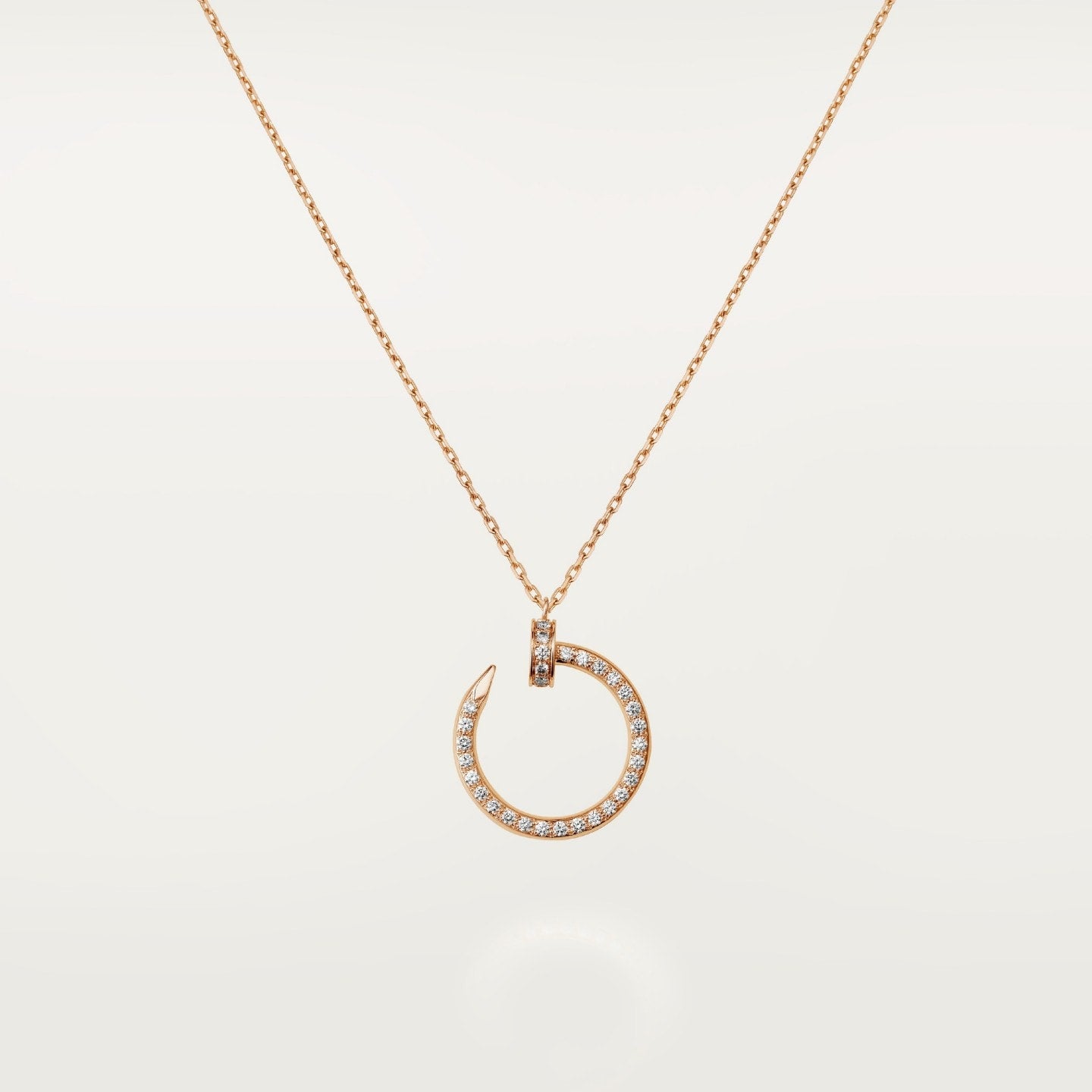Pendentif Juste un Clou, diamants