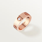 Bague LOVE, modèle classique, 3 diamants