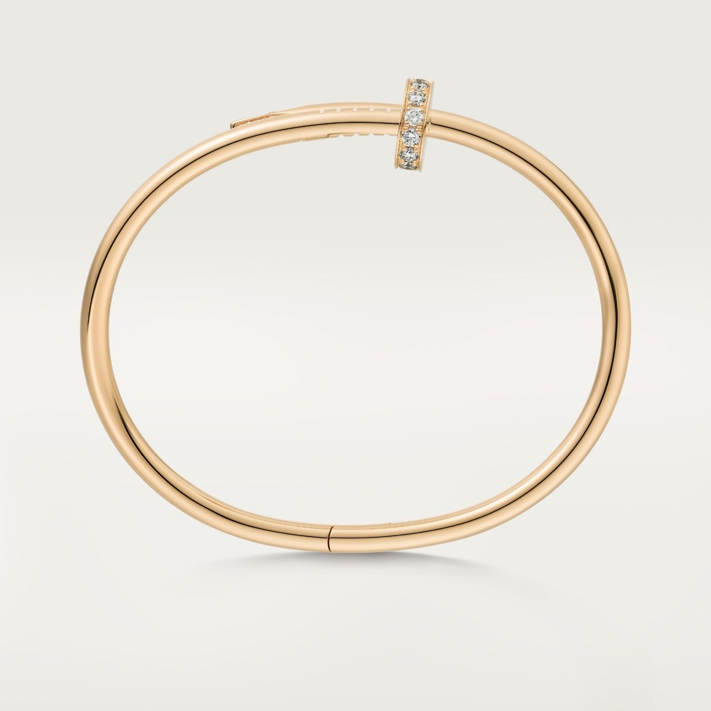 Bracelet Juste un Clou, modèle classique, diamants