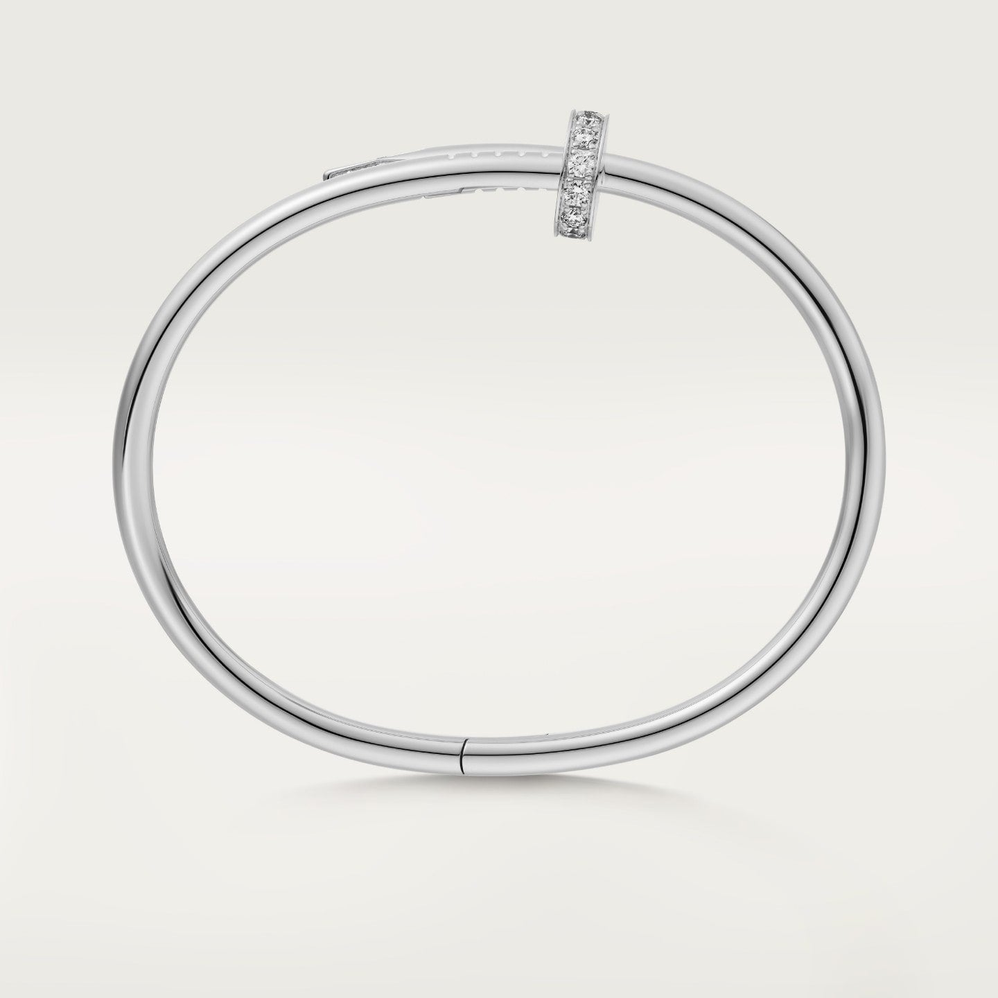 Bracelet Juste un Clou, modèle classique, diamants