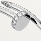Bracelet Juste un Clou, modèle classique, diamants