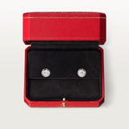 Puces d'oreilles Cartier d'Amour, 2 diamants taille brillant, moyen modèle