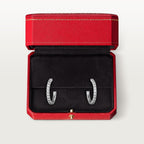 Créoles Etincelle de Cartier, petit modèle, pavées