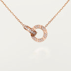 Pendentif LOVE, pavé