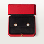 Puces d'oreilles Cartier d'Amour, 2 diamants taille brillant, moyen modèle
