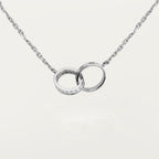 Pendentif LOVE, semi-pavé