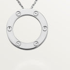 Pendentif LOVE rond