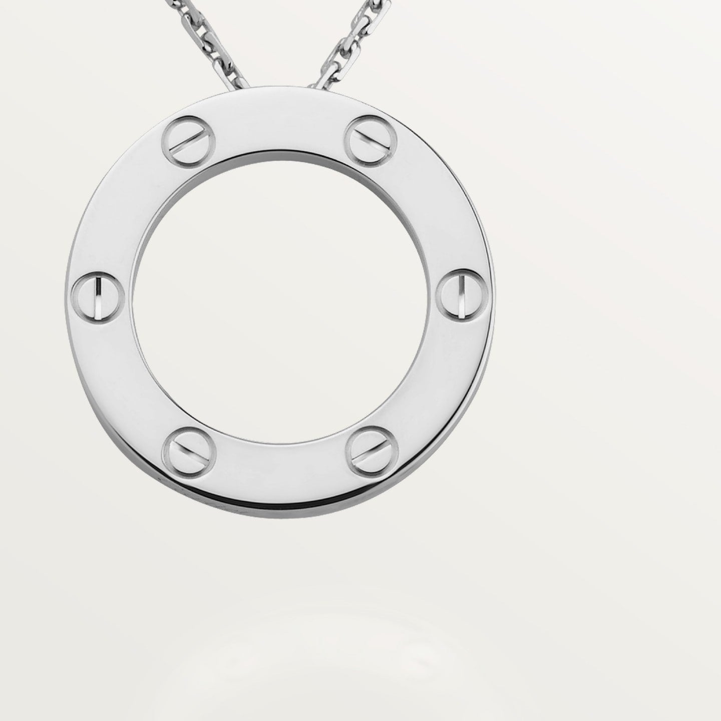 Pendentif LOVE rond