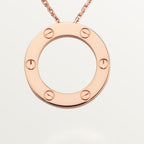 Pendentif LOVE rond