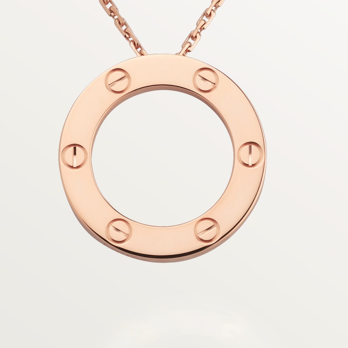 Pendentif LOVE rond