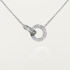 Pendentif LOVE, pavé