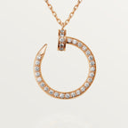 Pendentif Juste un Clou, diamants
