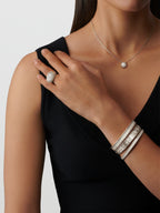Bracelet Perlée trèfles