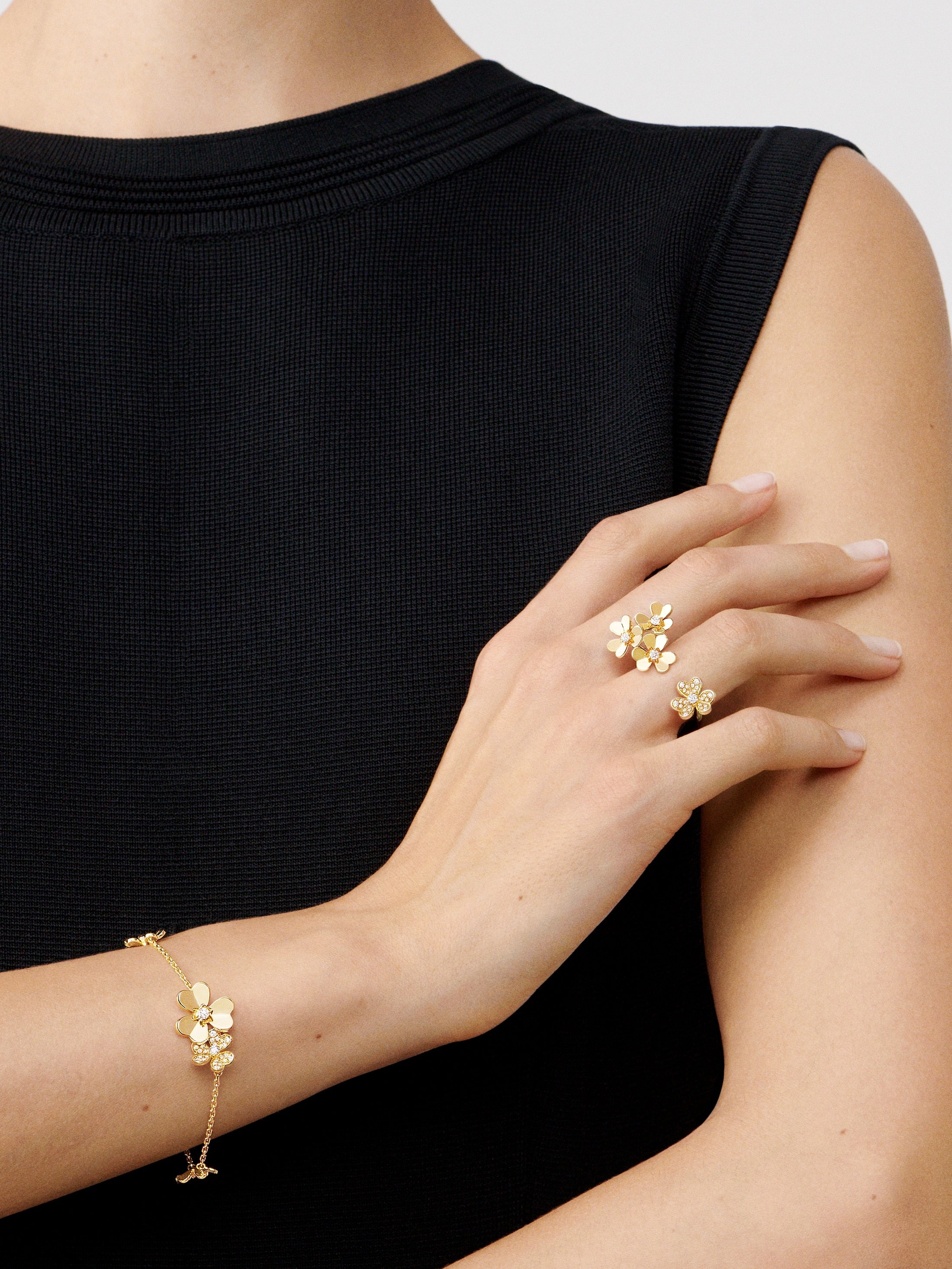 Bracelet Frivole 5 fleurs