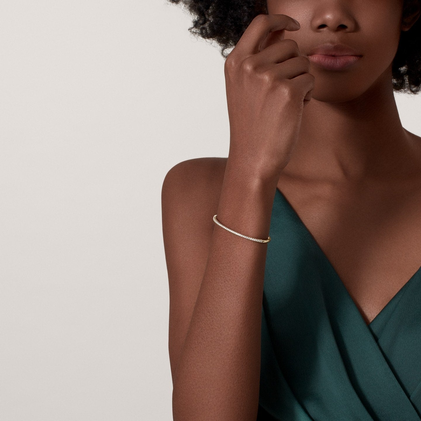 Bracelet Etincelle de Cartier, semi-pavé