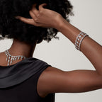 Boucles d'oreilles Pluie de Cartier, diamants