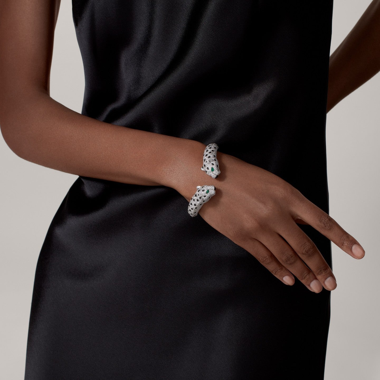Bracelet Panthère de Cartier, pavé
