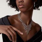 Boucles d'oreilles Pluie de Cartier, diamants